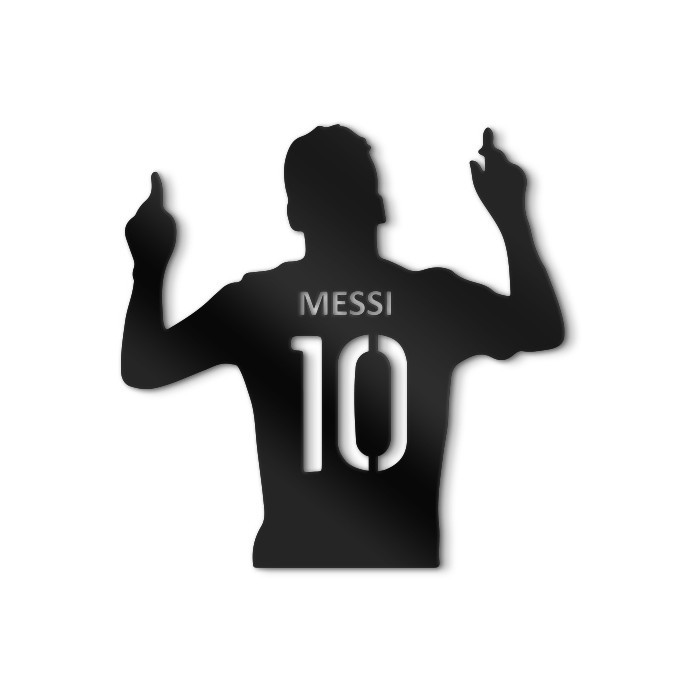 Διακόσμηση Τοίχου - πίνακες 3D - Messi