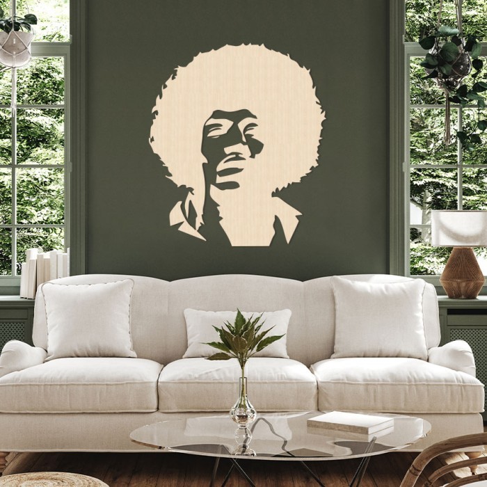 Μοντέρνοι πίνακες 3D  - Jimi Hendrix