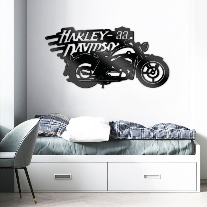 Πίνακας 3D Harley Davidson