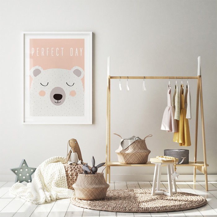 Αφίσα Poster Αρκούδα για παιδικό δωμάτιο 