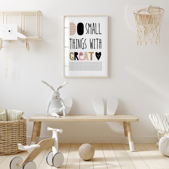 Αφίσα Poster Great Love για παιδικό δωμάτιο 