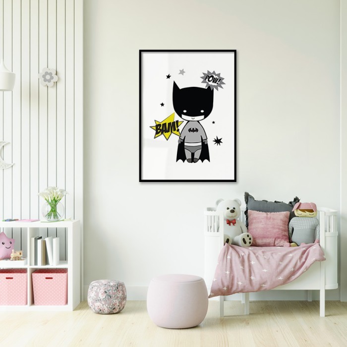 Αφίσα Poster Small batman για παιδικό δωμάτιο 