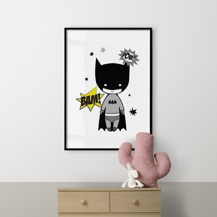 Αφίσα Poster Small batman με κορνίζα