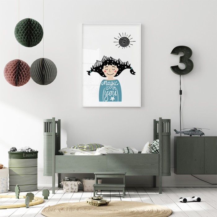 Αφίσα Poster Little girl για παιδικό δωμάτιο 