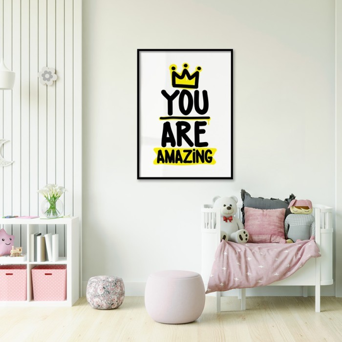 Αφίσα Poster You are amazing για παιδικό δωμάτιο 