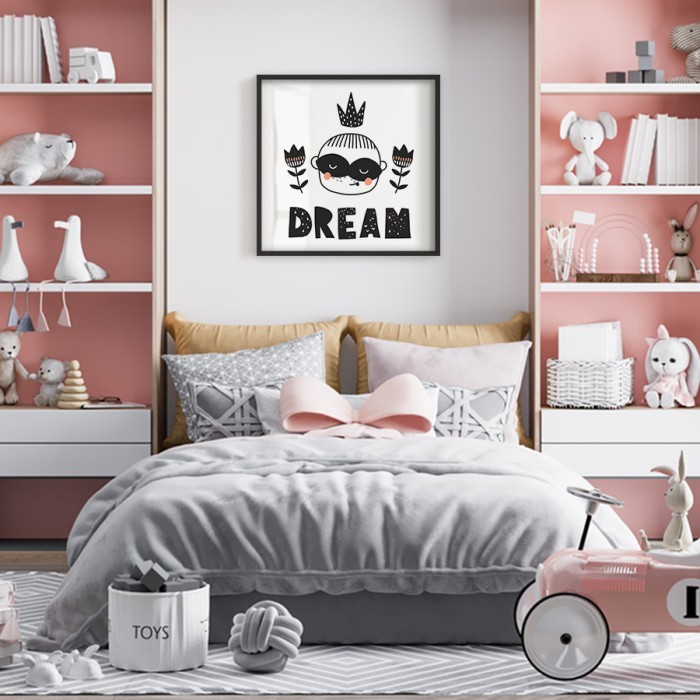 Αφίσα Poster Baby dream για παιδικό δωμάτιο 