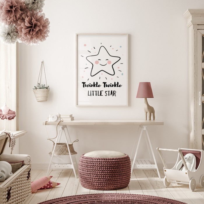 Αφίσα Poster Little star για παιδικό δωμάτιο 