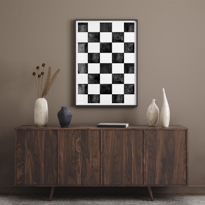 Poster Σκακιέρα για σαλόνι 