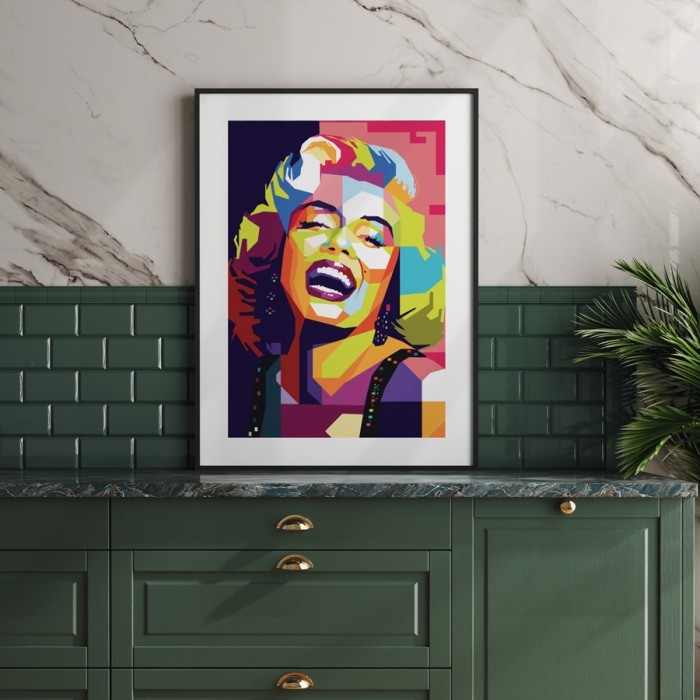 Αφίσα Poster Marilyn Monroe με κορνίζα
