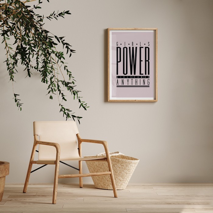 Αφίσα Poster Girls Power δωματίου