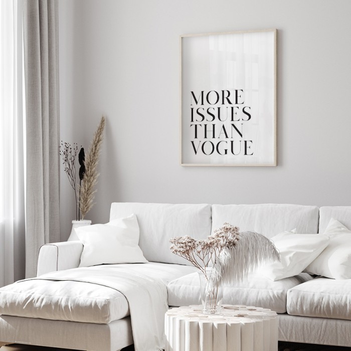 Αφίσα Poster Vogue για σαλόνι