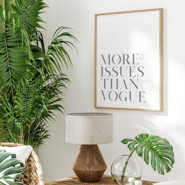 Αφίσα Poster Vogue με κορνίζα