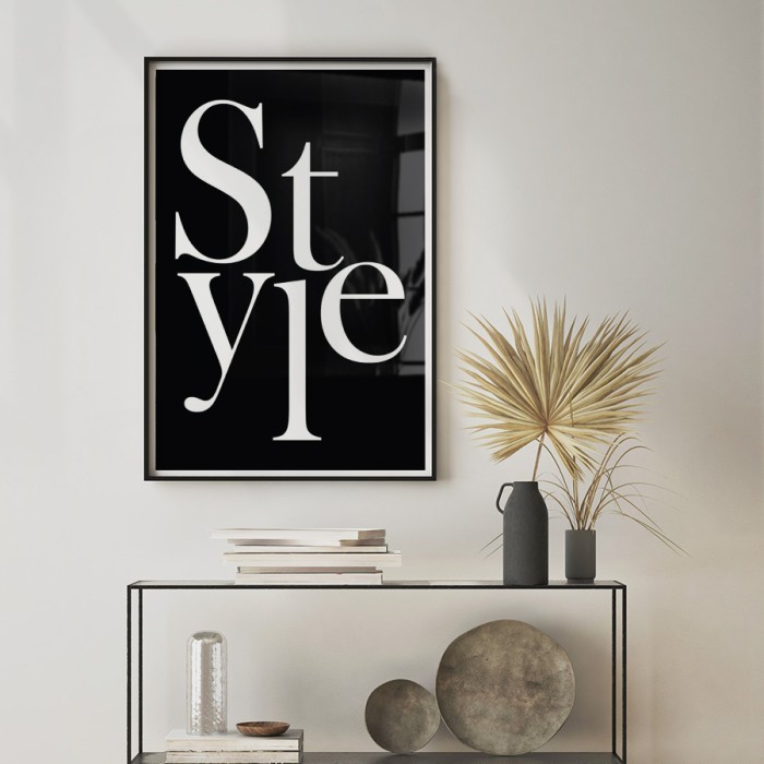 Αφίσα Poster Style με κορνίζα