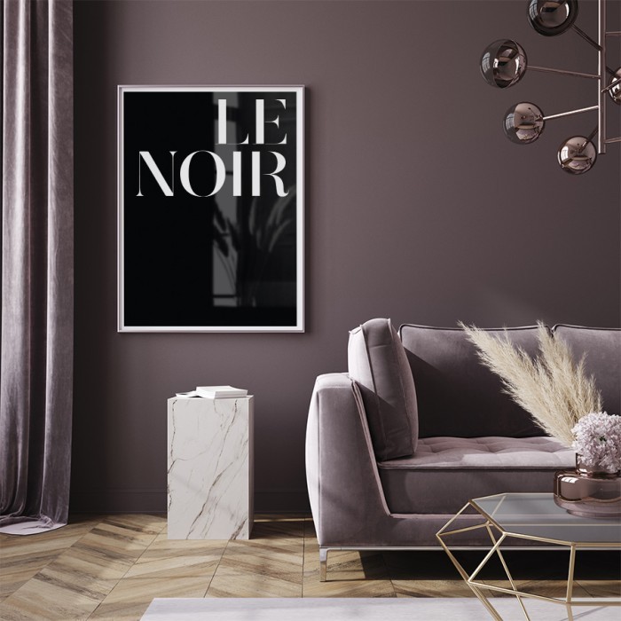 Αφίσα Poster Le Noir για σαλόνι