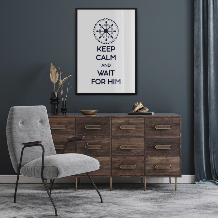 Αφίσα Poster Keep Calm για σαλόνι