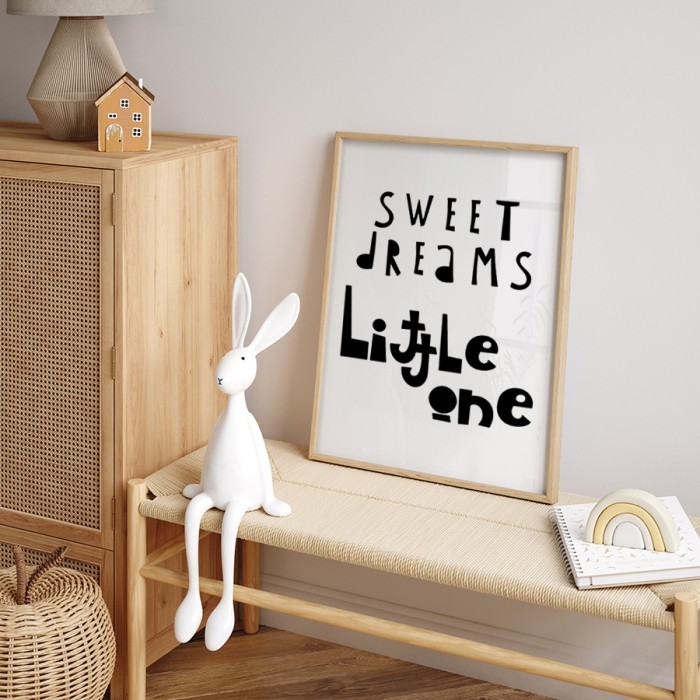 Αφίσα Poster Sweet dreams, little one με κορνίζα