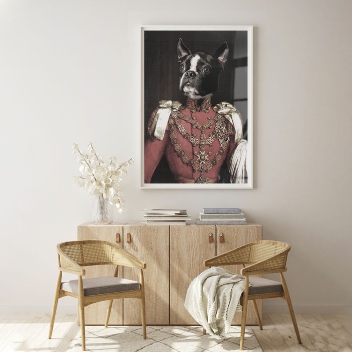 Poster Prince Bulldog για σαλόνι