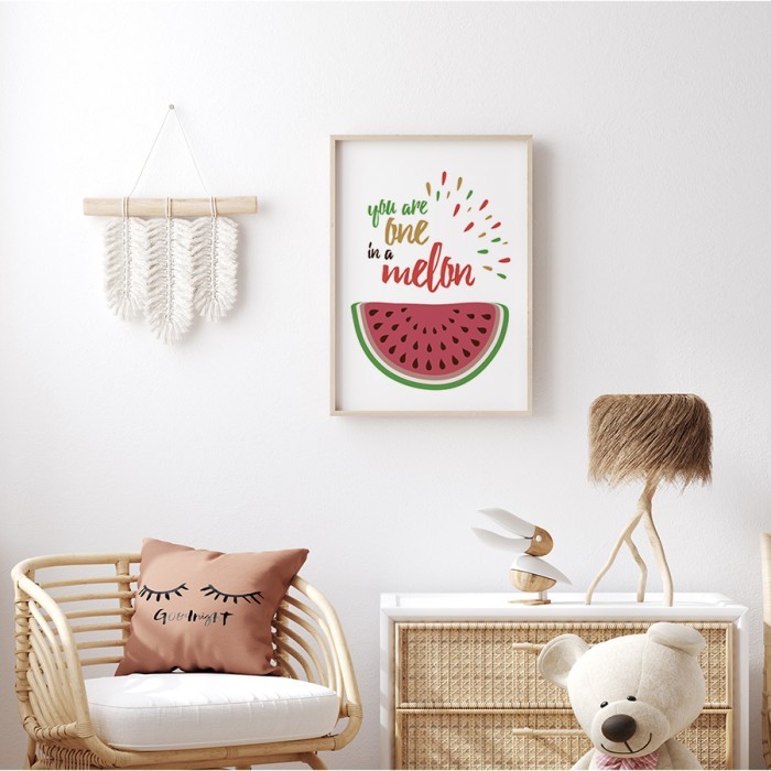 Αφίσα Poster Watermelon για παιδικό δωμάτιο 