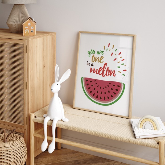 Αφίσα Poster Watermelon με κορνίζα