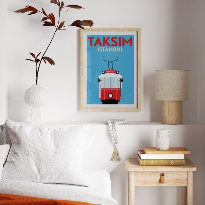 Αφίσα Poster Κωνσταντινούπολη για κρεβατοκάμαρα 