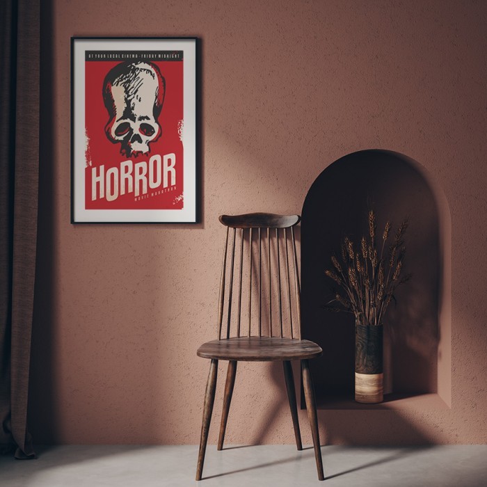 Αφίσα Poster Horror! δωματίου