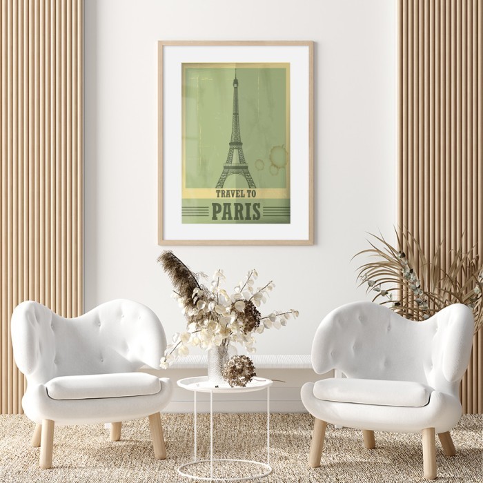 Αφίσα Poster Paris - Eiffel Tower για σαλόνι