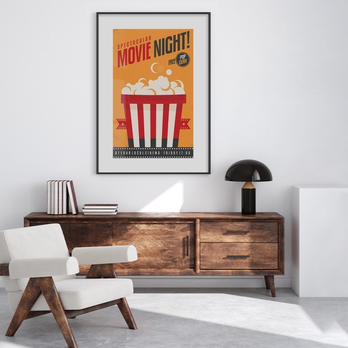 Αφίσα Poster Βραδιά ταινίας δωματίου