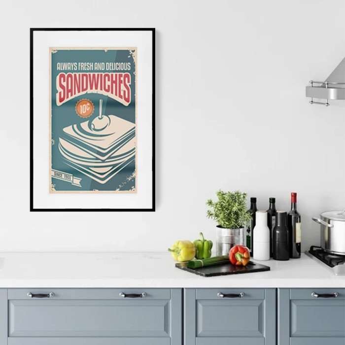 Αφίσα Poster Sandwitches δωματίου