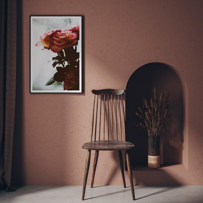 Αφίσα Poster Μπουκέτο Τριαντάφυλλα δωματίου