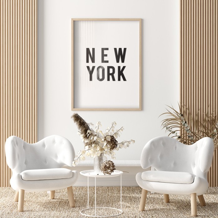 Αφίσα Poster Νέα Υόρκη για σαλόνι