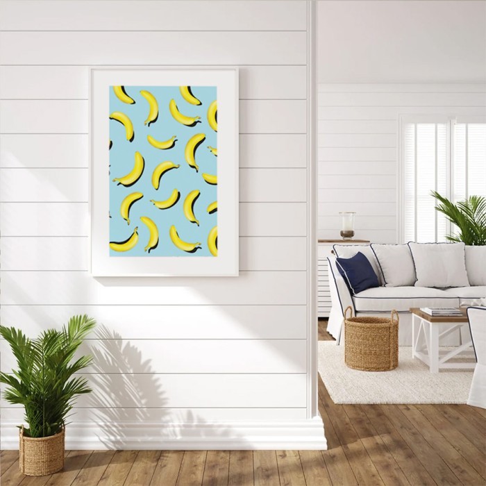 Αφίσα Poster Ώριμες μπανάνες δωματίου