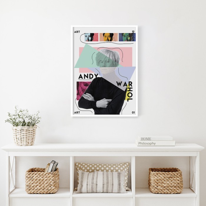 Αφίσα Poster Αndy Warhol Ai Weiwei δωματίου