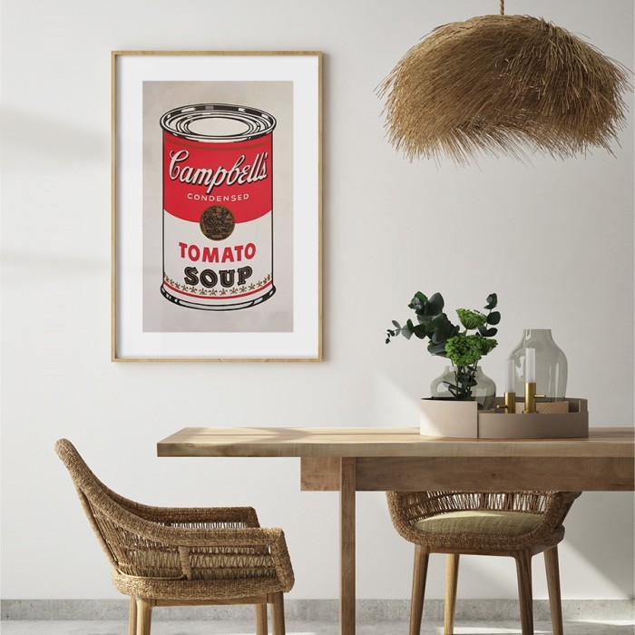 Αφίσα Poster Campbell's soup can για σαλόνι