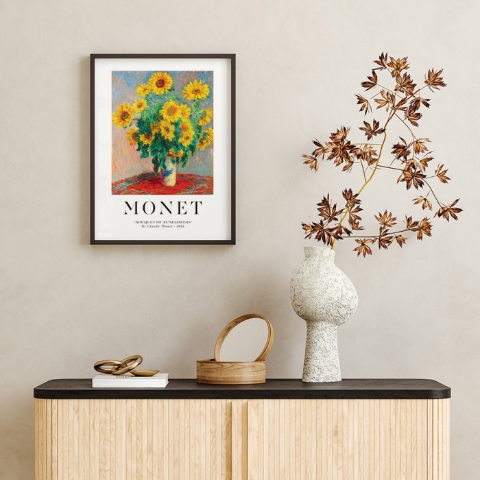 Αφίσα Poster Bouquet of Sunflowers δωματίου