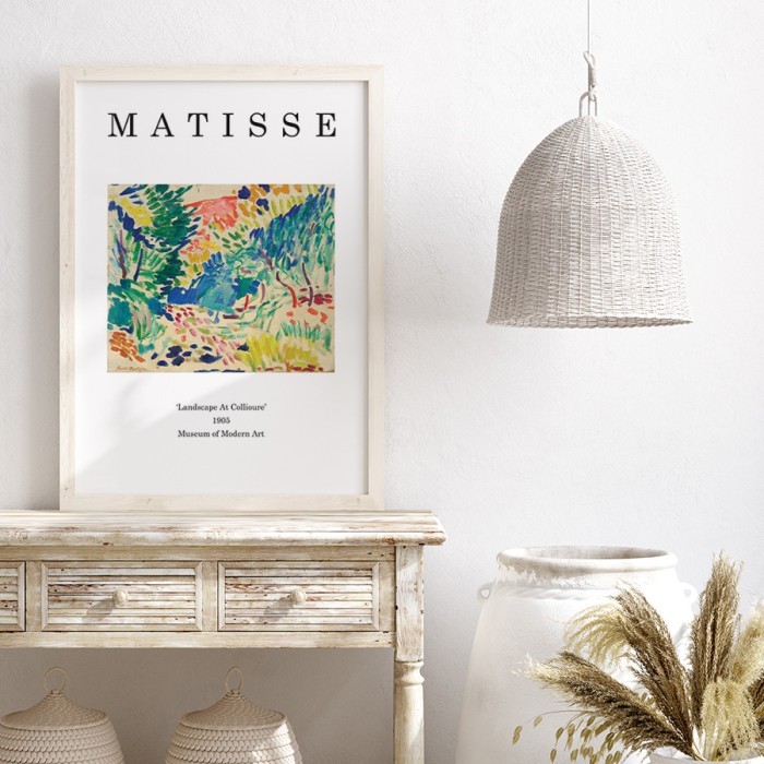 Αφίσα Poster Landscape at Collioure με κορνίζα