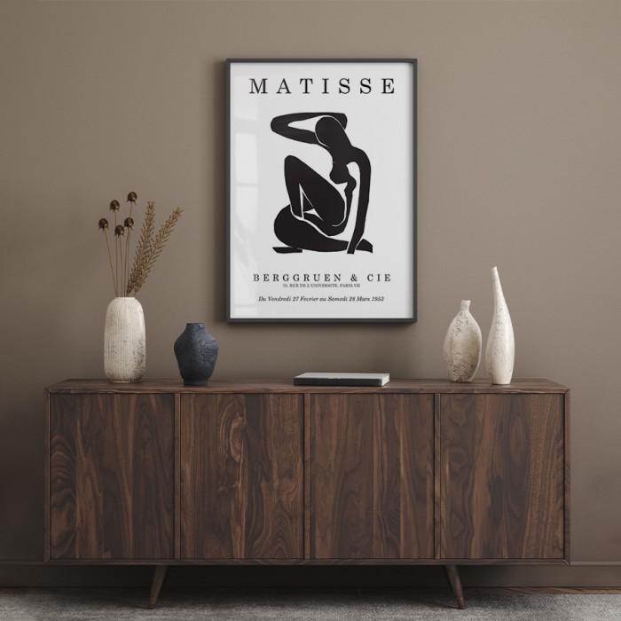 Αφίσα Poster Black Nude δωματίου