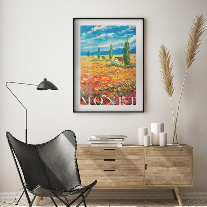 Αφίσα Poster Casa di Monet in normandia δωματίου