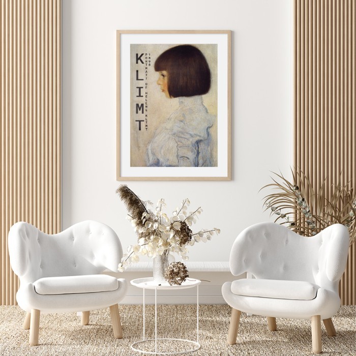 Αφίσα Poster Portrait of Helene Klimt για σαλόνι