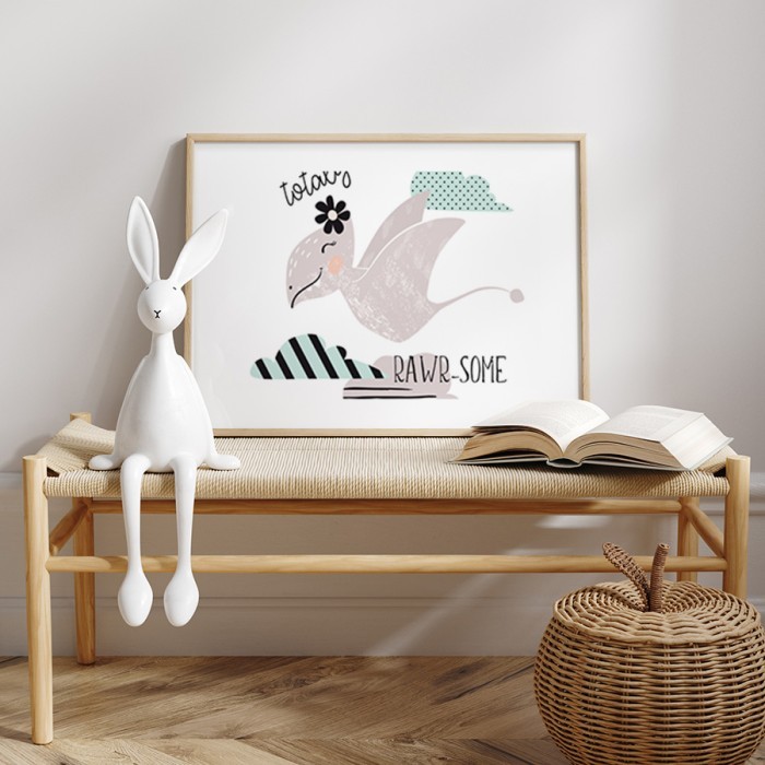 Αφίσα Poster Τερατάκι με φτερά με κορνίζα