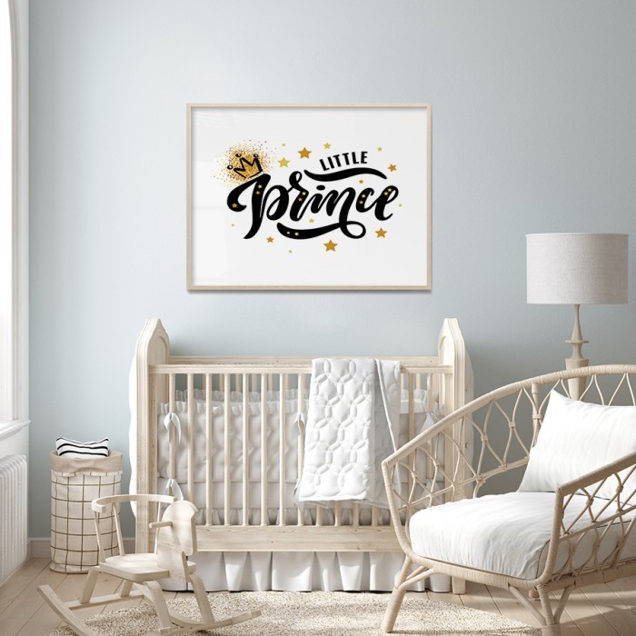 Αφίσα Poster Little prince για βρεφικό δωμάτιο