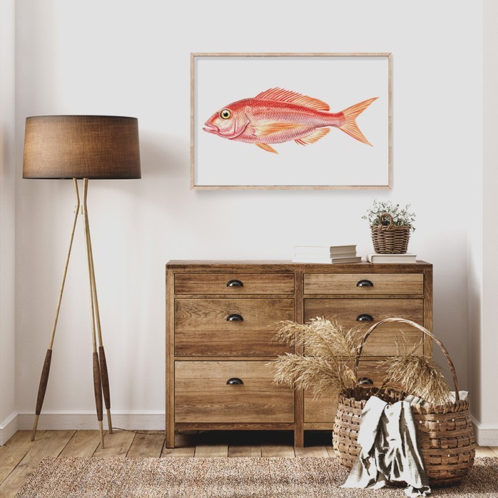 Αφίσες δωματίου Κόκκινο ψάρι