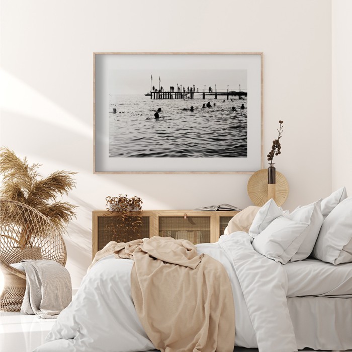 Αφίσα Poster Αποβάθρα στην θάλασσα για κρεβατοκάμαρα 