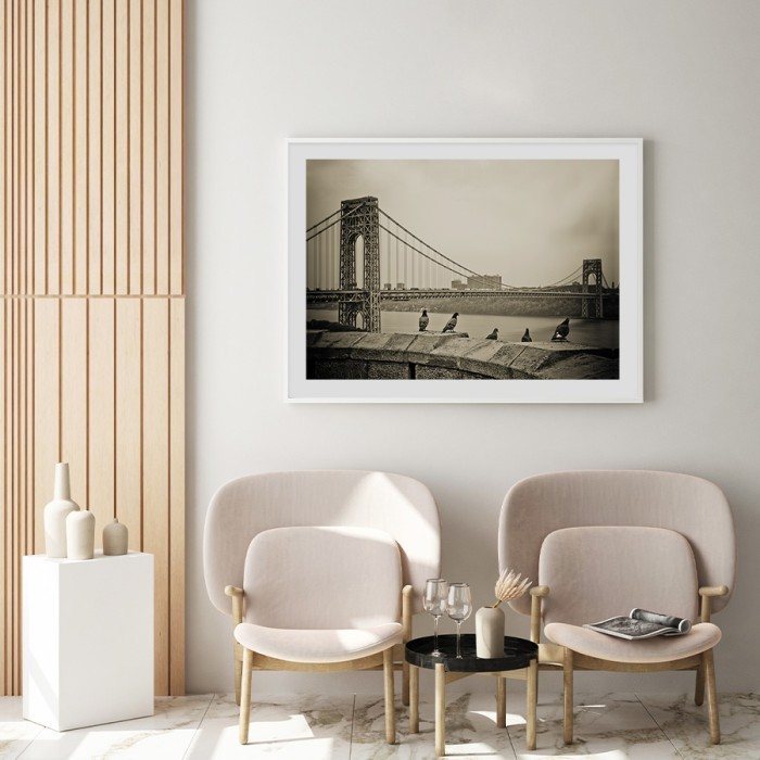Αφίσα Poster George Washington Bridge για σαλόνι