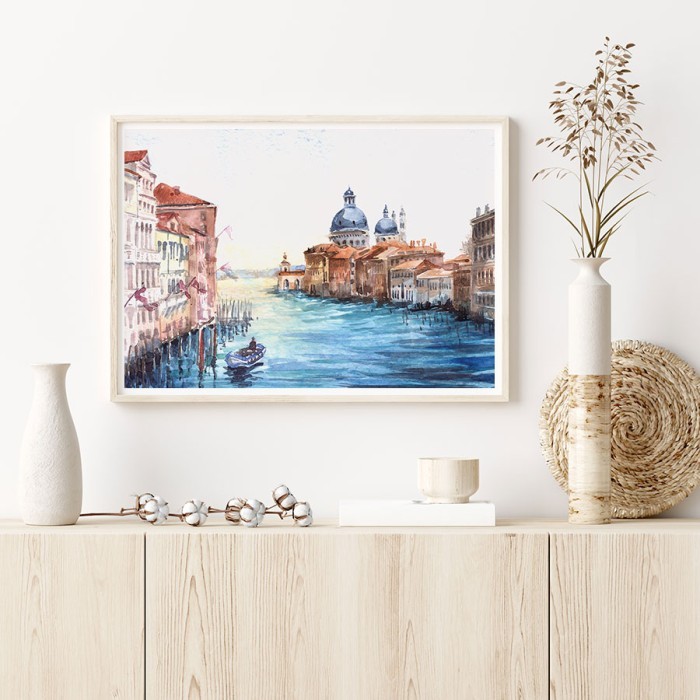 Αφίσα Poster Βενετία με κορνίζα