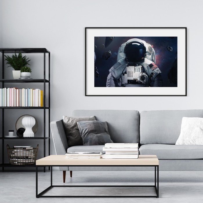 Αφίσα Poster Astronaut in space για σαλόνι