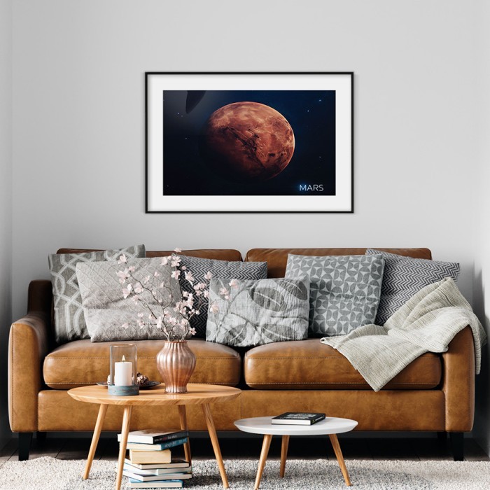 Αφίσα Poster Ο Πλανήτης Άρης για σαλόνι