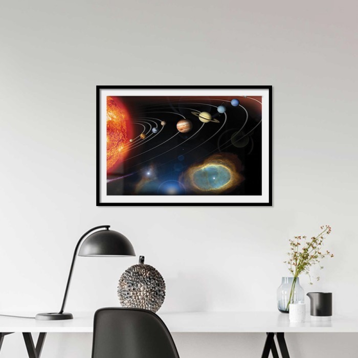 Αφίσα Poster Γαλαξίας με κορνίζα