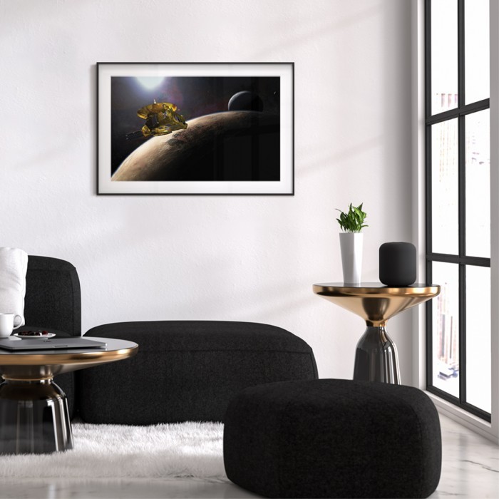 Αφίσα Poster Δορυφόρος και πλανήτες για σαλόνι