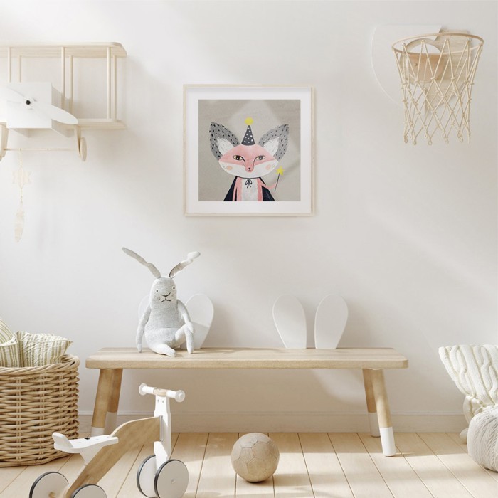 Αφίσα Poster Μάγος αλεπού για παιδικό δωμάτιο 