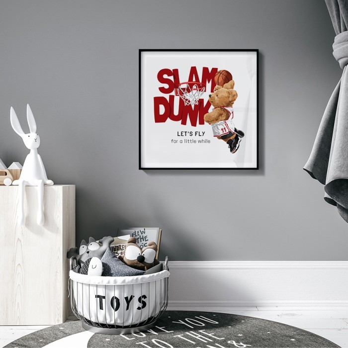 Αφίσα Poster Slam dunk για παιδικό δωμάτιο 